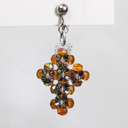 Clips  - Silver 925 - Earrings Pualani - Clips  - Silver 925 - Argent 925